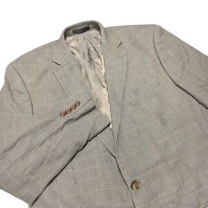 Lauren Ralph Lauren Blazer Sport Coat Two Button Brown Menswear 44R READ‎